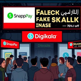 اسنپ پی با دی جی کالا در جمعه سیاه دروغین